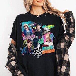 Descendants Zombies World Tour TShirt, Disney The Rise Of Red Characters 100